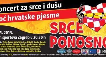 SRCE PONOSNO  12. svibnja 2015. u dvorani Doma sportova Zagreb