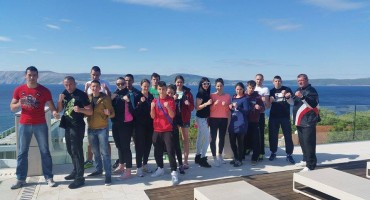 Marin Čarapina na pripremama  Hrvatske reprezentacije