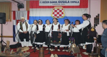 Održana 3.večer gange, gusala i dipala Ljubuški 2015.