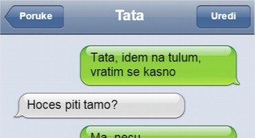 TATA, IDEM NA TULUM!’ Poslao tati SMS, a odgovor koji je dobio nije nikako očekivao 