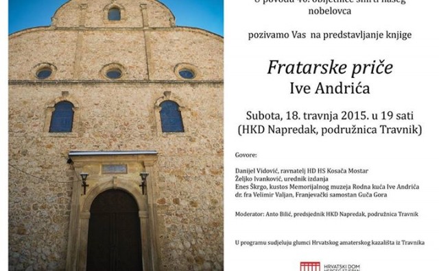 Promocija Fratarskih priča u Travniku
