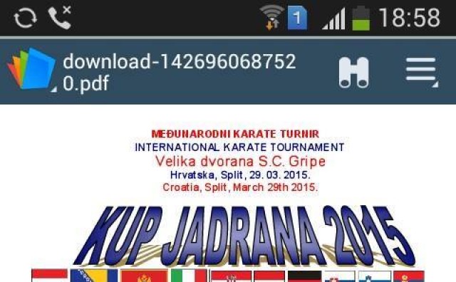 SKK Neretva, karate, Split