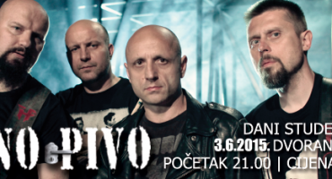 Velikim koncertom Hladnog piva najavljeno svečano zatvaranje manifestacije Dani Studentskog zbora 2015 