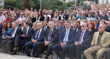 Dragan Čović na otvaranju Tuđmanovog spomenika u Pločama