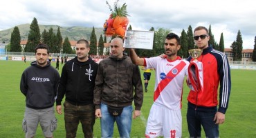 HŠK Zrinjski: Vučina Šćepanović dobitnik navijačkog pokala Filip Šunjić Pipa