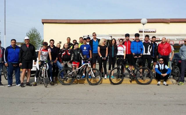 Biciklistička karavana prijateljstva stigla u Vukovar - 01.05.2015