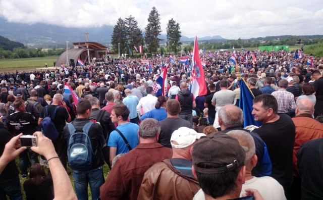 dr. Dragan Čović, Dragan Čović, Kolinda Grabar Kitarović, Bleiburg, Bleiburg, obljetnica