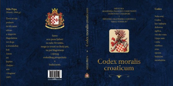 Codex moralis croaticum - pred promociju