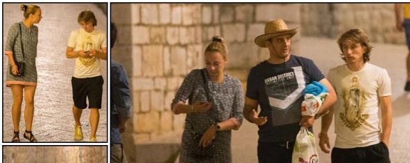 Modrić u majici s Gospom prošetao Dubrovnikom