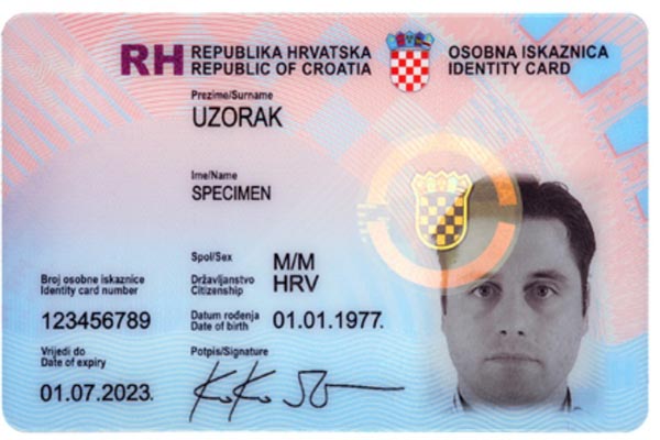 osobna iskaznica rh