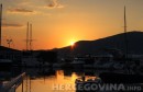 zalazak, zalazak sunca, Trogir, more, jadran
