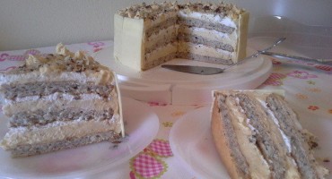 torta, Bijela Egipat torta, kolači, desert