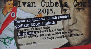 HŠK Zrinjski: U nedjelju memorijal Ivan Ćubela Ćubi