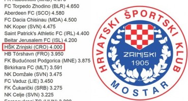 HŠK Zrinjski, Europska liga, HŠK Zrinjski, UEFA, HŠK Zrinjski, UEFA, Europska liga