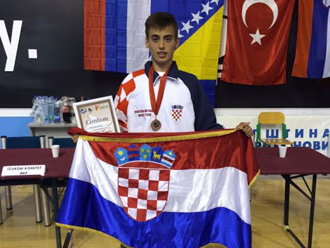 Ivan Pehar brončani na Balkanskom karate prvenstvu 