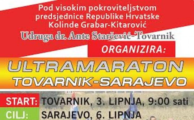 maraton, Tovarnik, Sarajevo, Papa Franjo, Papa Franjo u BiH 
