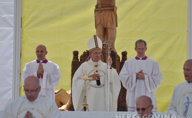 Papa Franjo - Sarajevo 2015