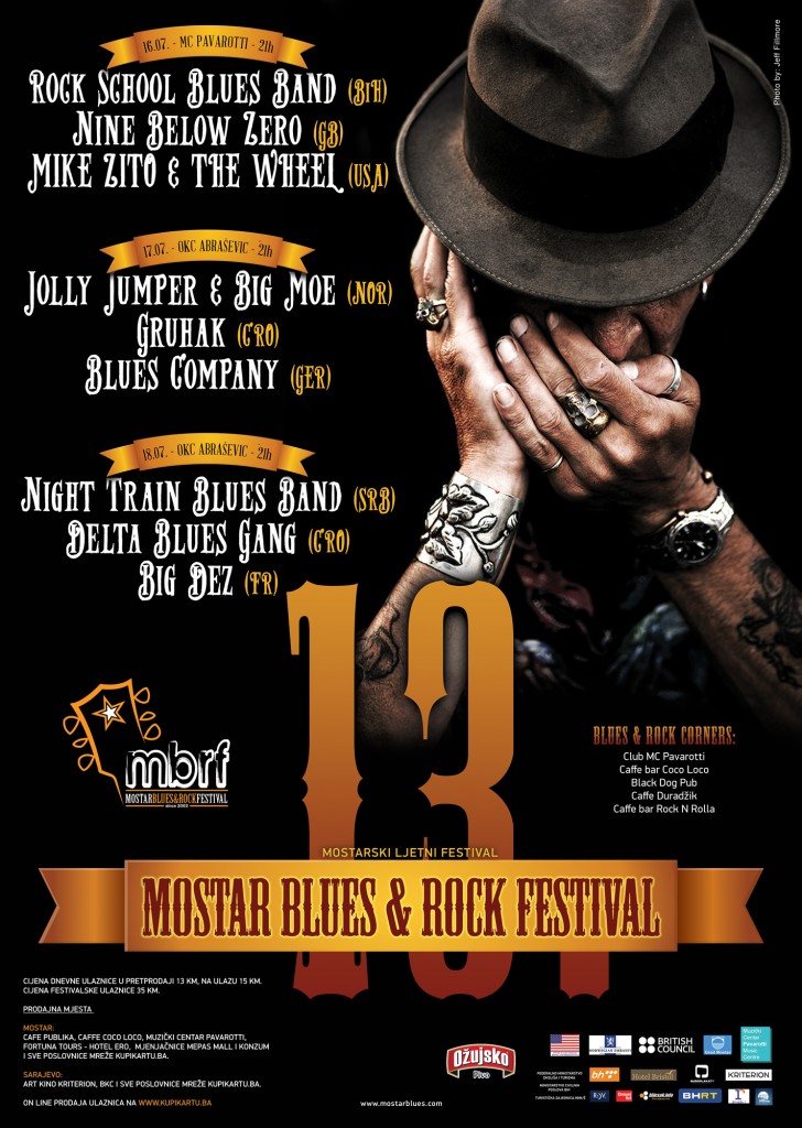 Počela pretprodaja ulaznica za 13. Mostar Blues&Rock Festival