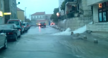 Makarska, nevrijeme, kiša