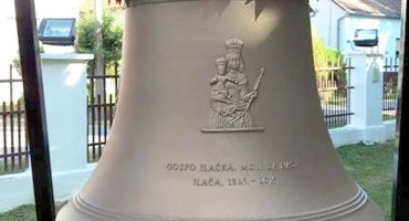Blagoslovljena nova zvona na kapelici svetišta Gospe Ilačke