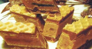 desert, recept, Batons bajadera, kolač