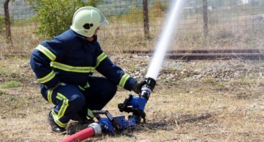 Aluminij Mostar, vježba, vatrogasci, požar