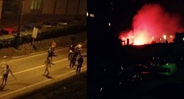 'Rat' navijača u Sarajevu