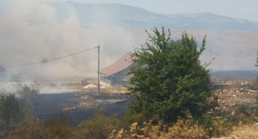 bosansko grahovo, požar, vatra, upozorenje