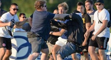 Navijački sukob u austrijskom Eugendorfu između Engleza i Nijemaca!