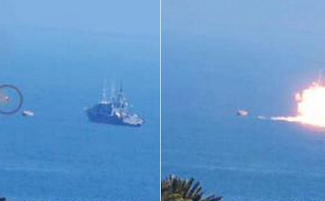 ISIL:  Raketni napad na egipatski vojni brod