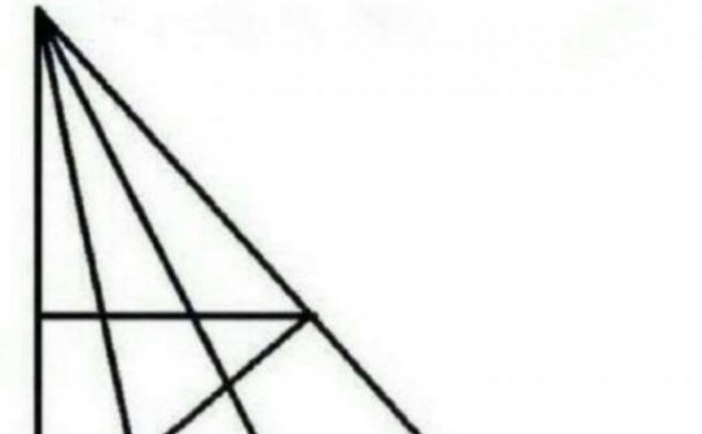 Tko pronađe više od 18 trokuta natprosječno je inteligentan