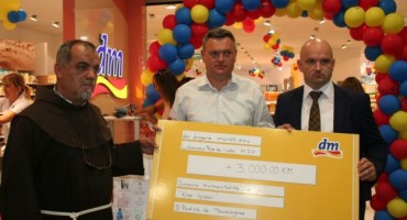 DM darovao humanitarnu udrugu Kap ljubavi u Tomislavgradu 