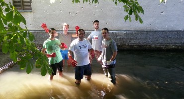 Frama Mostar: Akcija čišćenja rijeke Radobolje