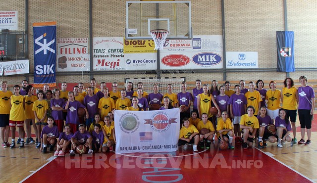 Mostar: Započela završnica projekta START with Love, START with Basketball
