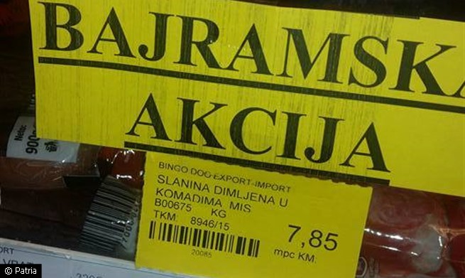 Samo u BiH: U bajramskoj akciji ponudili svinjsko meso