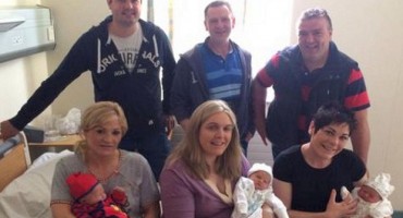 Tri sestre se porodile u istoj bolnici na isti dan!