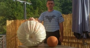 Marin iz Rame uzgojio tikvu tešku 55 kg