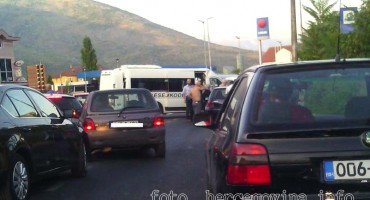Mostar:Teža prometna nesreća na sjevernom izlazu iz Grada