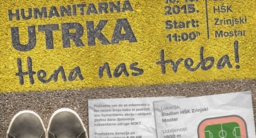 Mostar: Humanitarna utrka  Hena nas treba