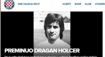  Preminuo velikan Hajdukove povijesti: Dragan Holcer