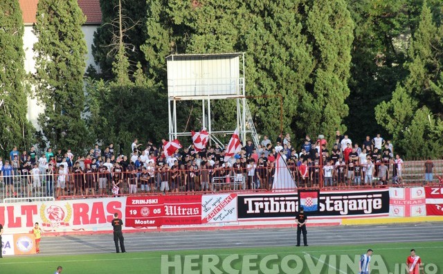 HŠK Zrinjski, FK Slavija, BH Telecom Premijer liga BIH, HŠK Zrinjski, Ultrasi, Ultras, Ultras Zrinjski Mostar, Ultras - Zrinjski