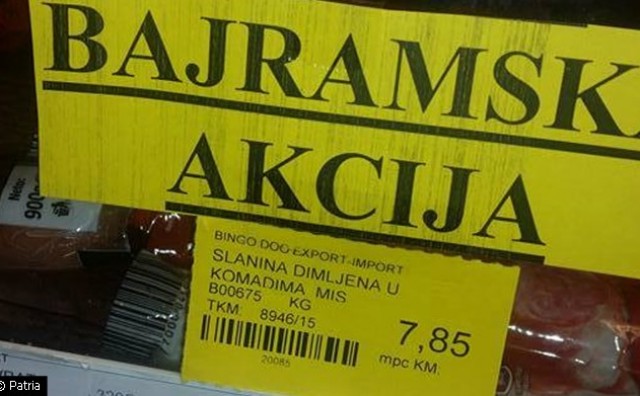 Samo u BiH: U bajramskoj akciji ponudili svinjsko meso