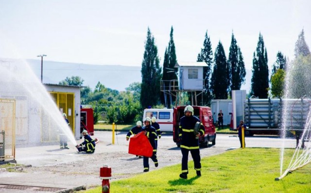 Aluminij Mostar: Požar izazvan zapaljenjem goriva, između dvije postaje s uskladištenim plinom