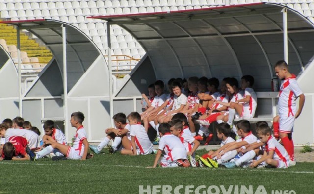 Najmlađi uzrasti Zrinjskog i Mostarske akademije sporta odigrali nekoliko zanimljivih utakmica