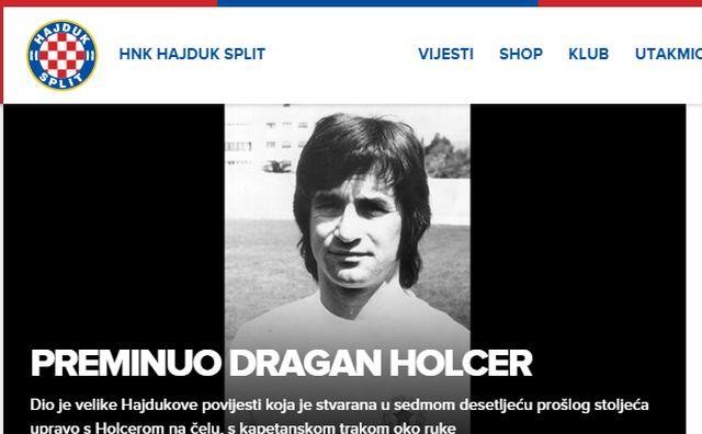  Preminuo velikan Hajdukove povijesti: Dragan Holcer