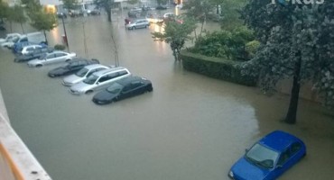 poplava, kiša, Mostar