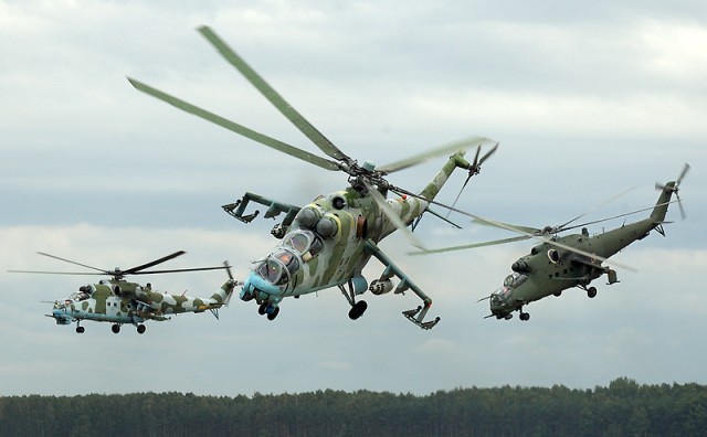 Leteći 'tenkovi' helikopteri Mil Mi-24