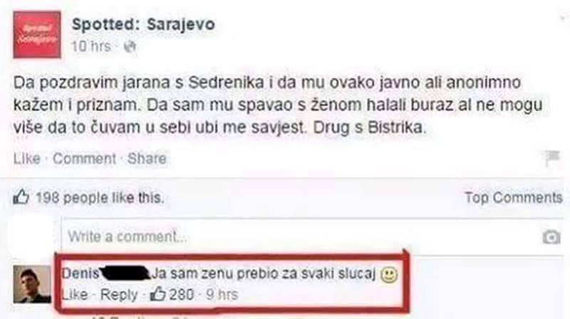 KOMENTAR ZAPALIO SARAJEVO Mahalska prevara došla glave nedužnoj ženi!?