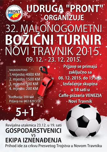 32. malonogometni Božićni turnir u Novom Travniku