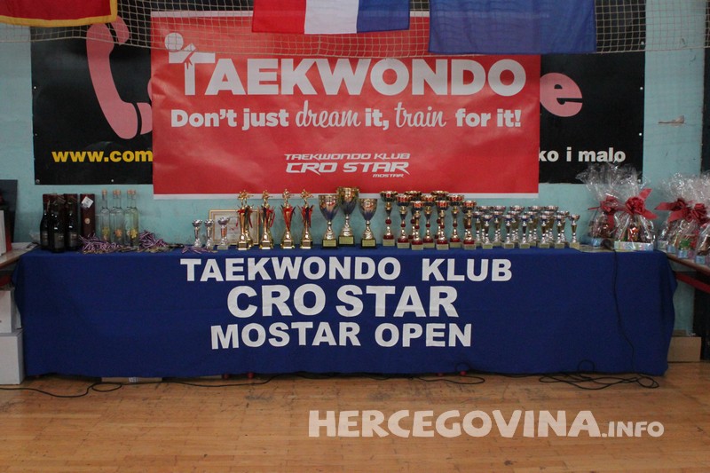 Taekwondo turnir Mostar Open 2015. u organizaciji Taekwondo kluba Cro Star